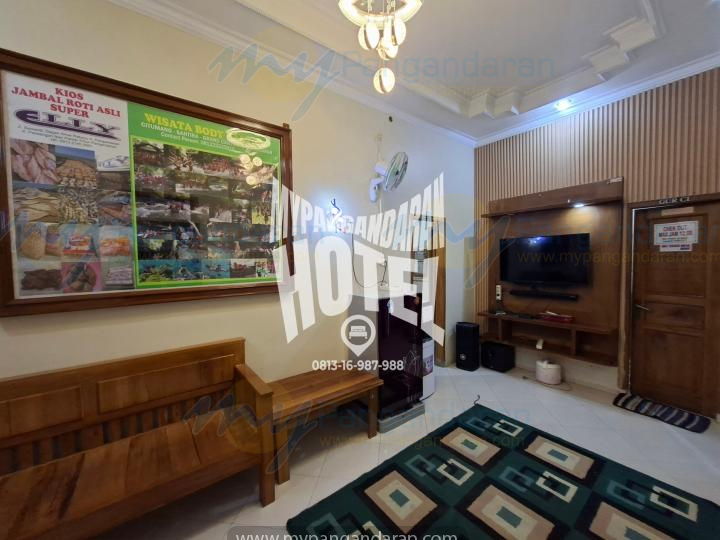  Tampilan Ruang Keluarga Pondok Yoi Pangandaran ( Lantai 2 )	<br />
